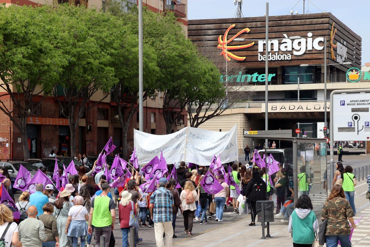 Crit unànime contra les agressions sexuals a Badalona Crit unànime contra les agressions sexuals a Badalona