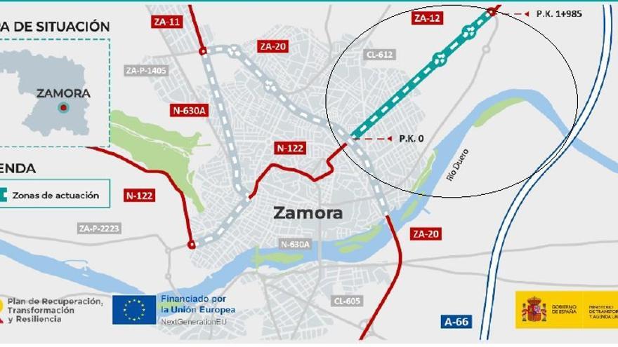 La avenida de Requejo de Zamora tendrá dos rotondas en los cruces de Arapiles y Carlos Pinilla