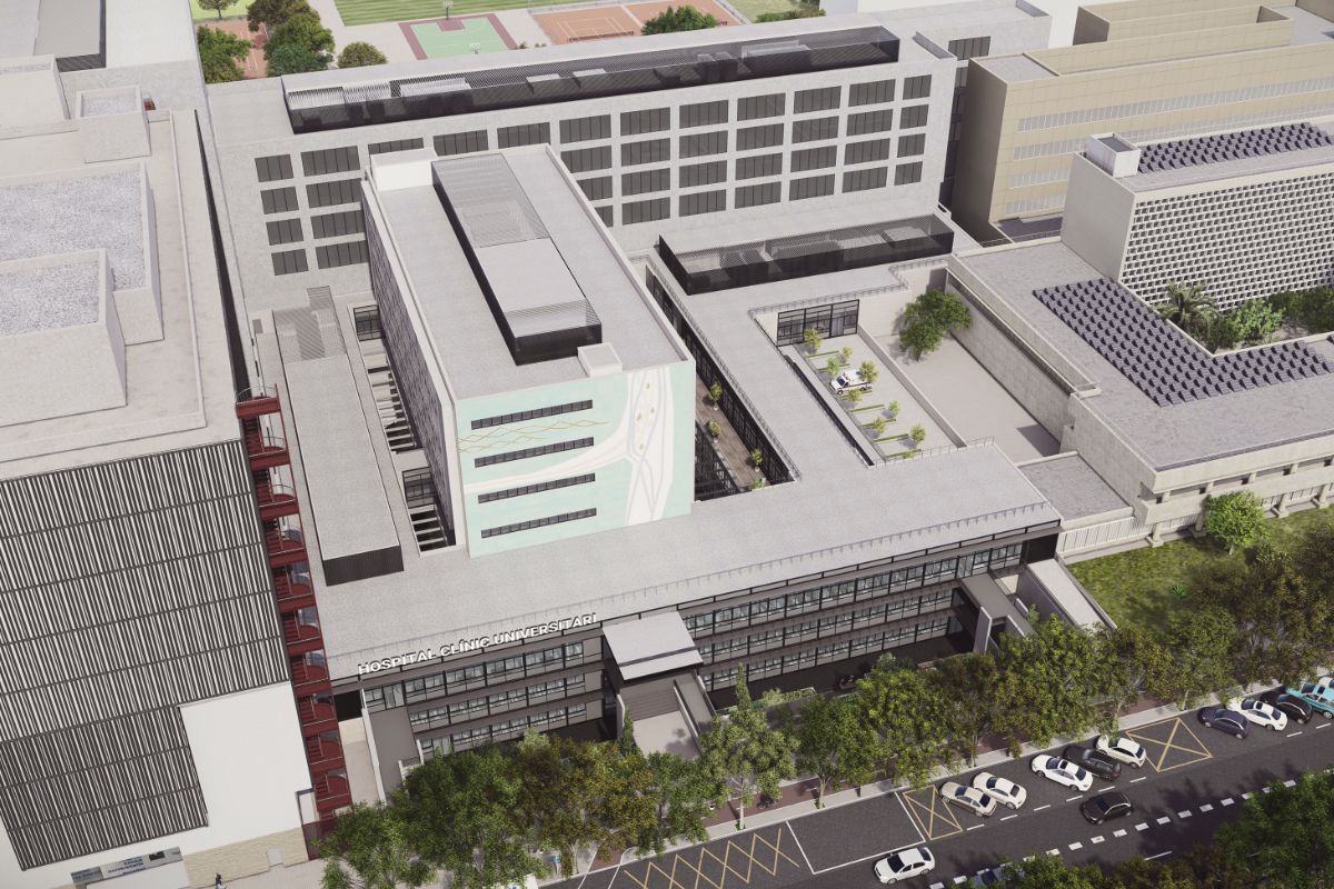 Así será la ampliación del Hospital Clínico de València en la antigua Facultad de Agrónomos