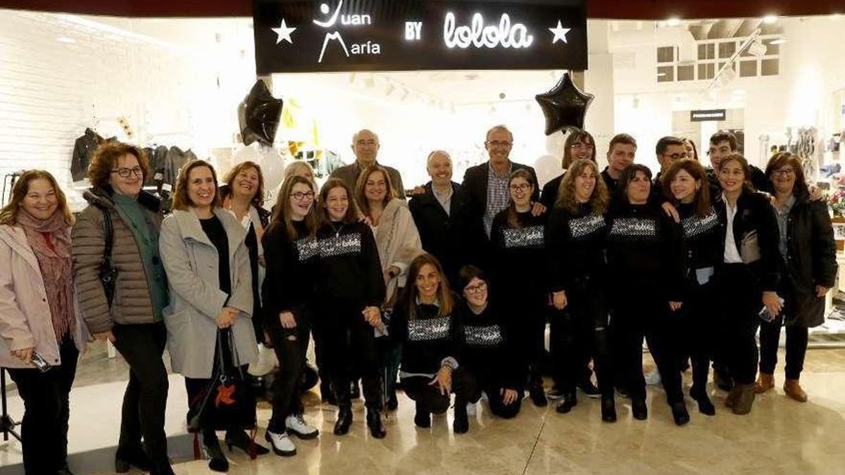 Inaguración de una de las tiendas ubicadas en el centro comercial Plaza Elíptica de Vigo, en 2019.