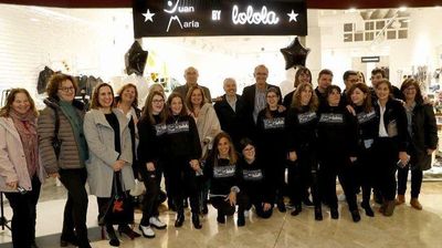 Inaguración de una de las tiendas ubicadas en el centro comercial Plaza Elíptica de Vigo, en 2019.