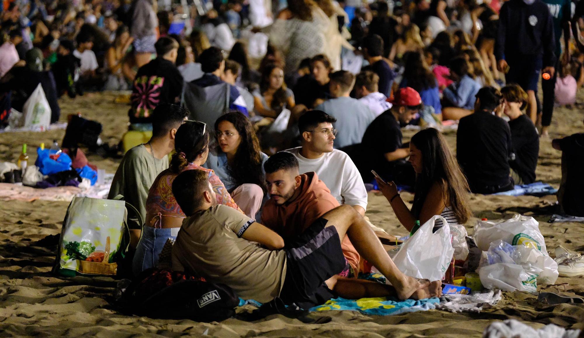 Fuegos de la noche de San Juan 2023