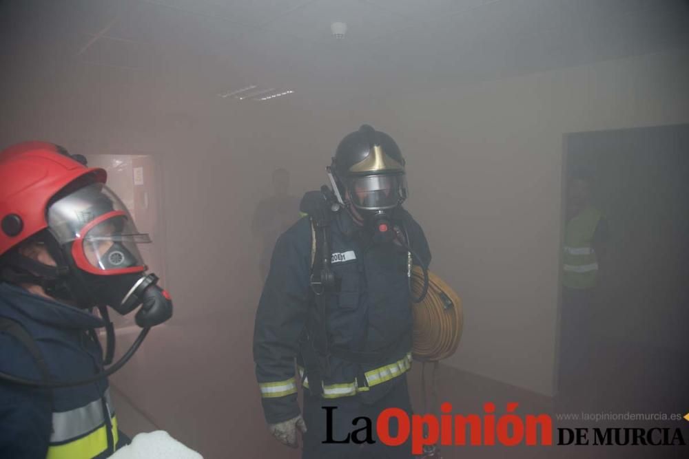 Simulacro de emergencia del Área IV de Salud