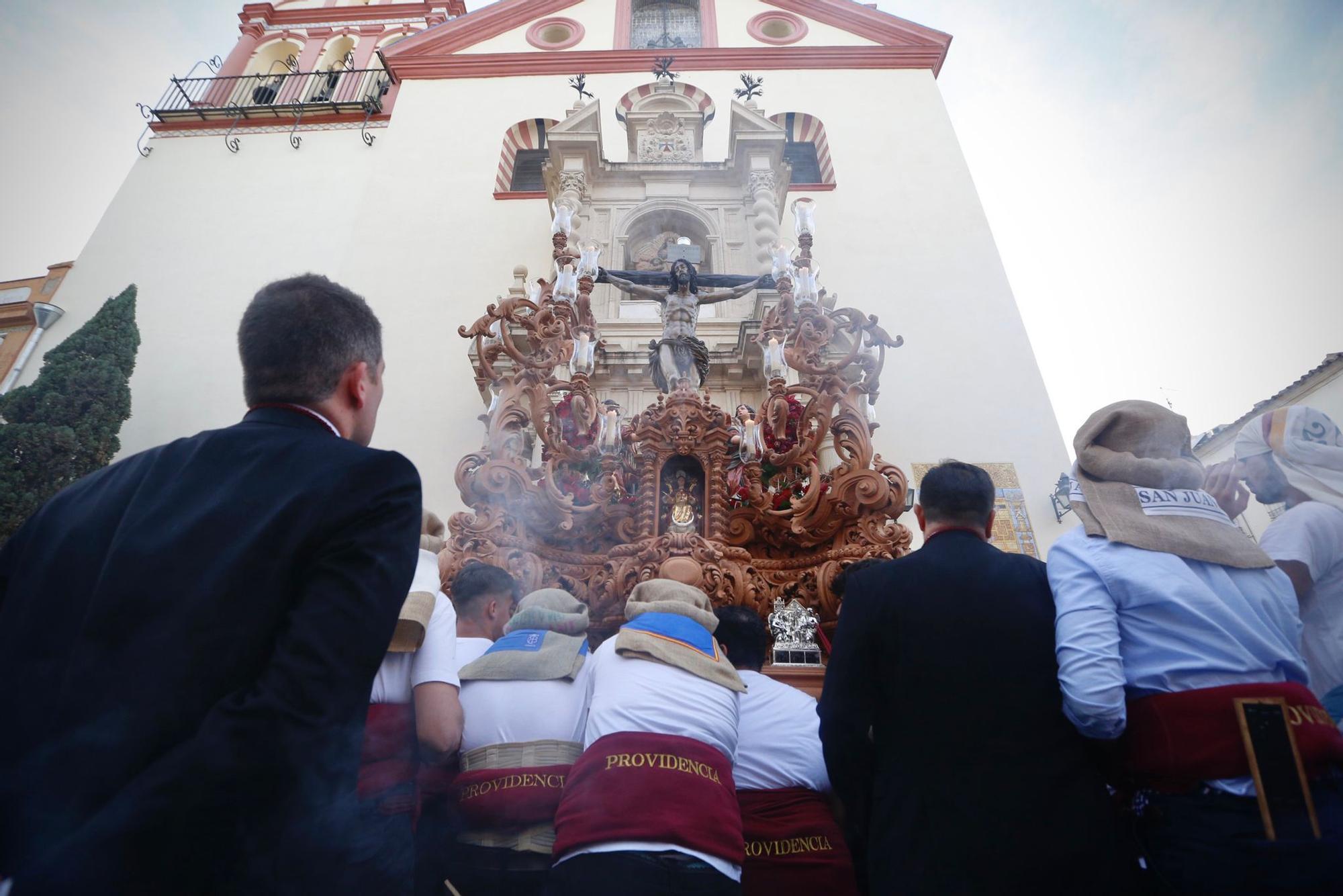 Procesión del Cristo de la Providencia en la Trinidad.