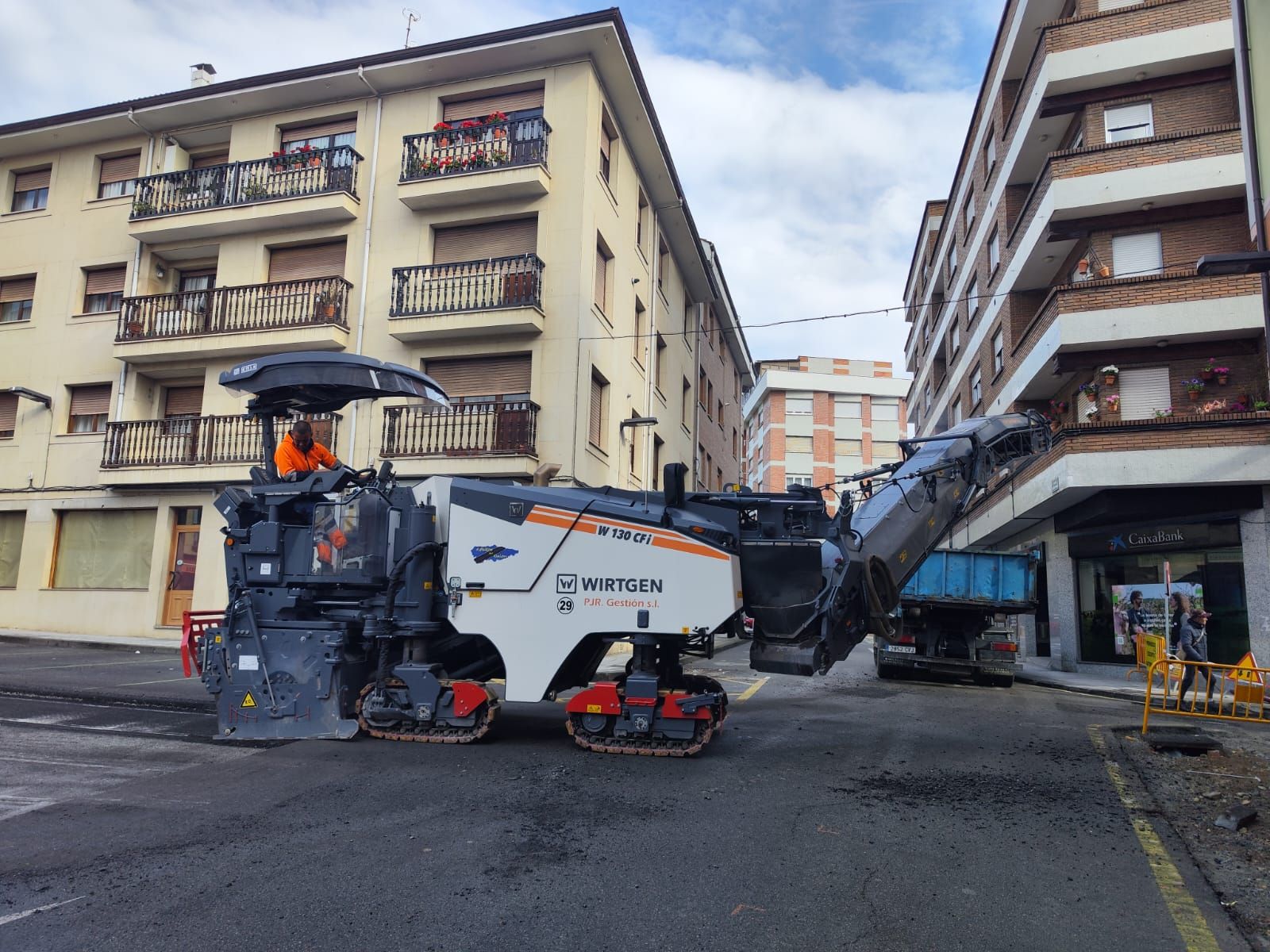 La villa moscona, abierta en canal: así avanza la obra para renovar el centro urbano