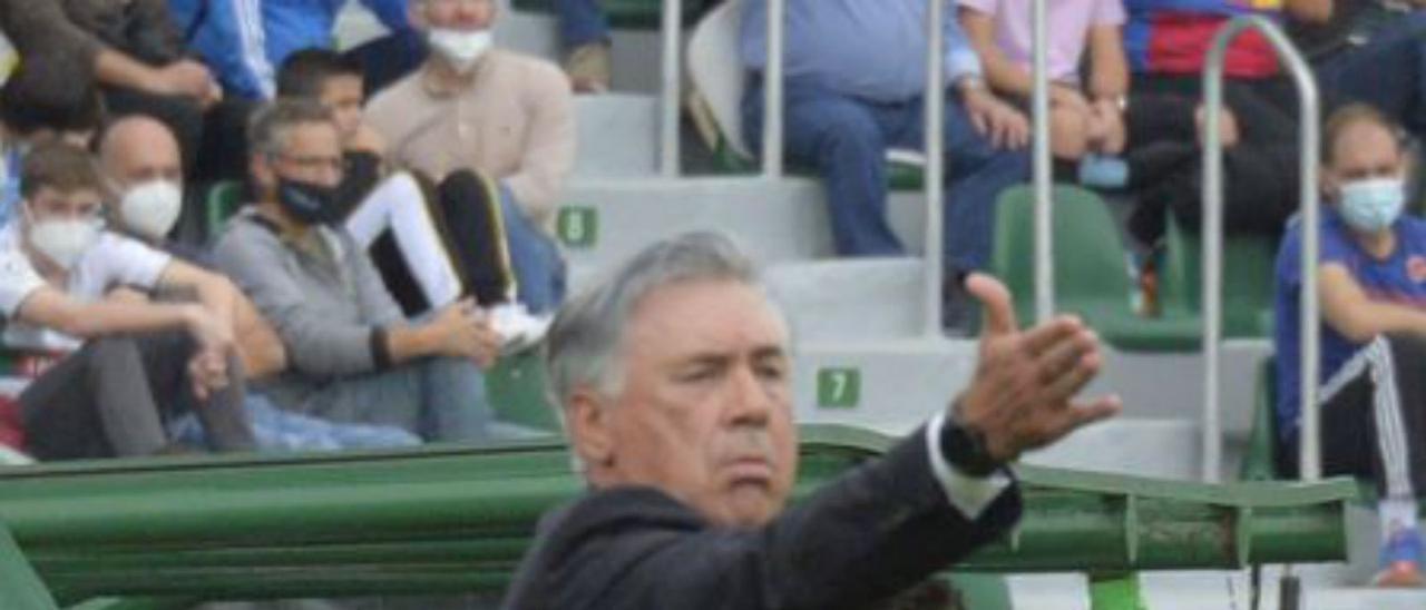 Ancelotti, técnico del Real Madrid.
