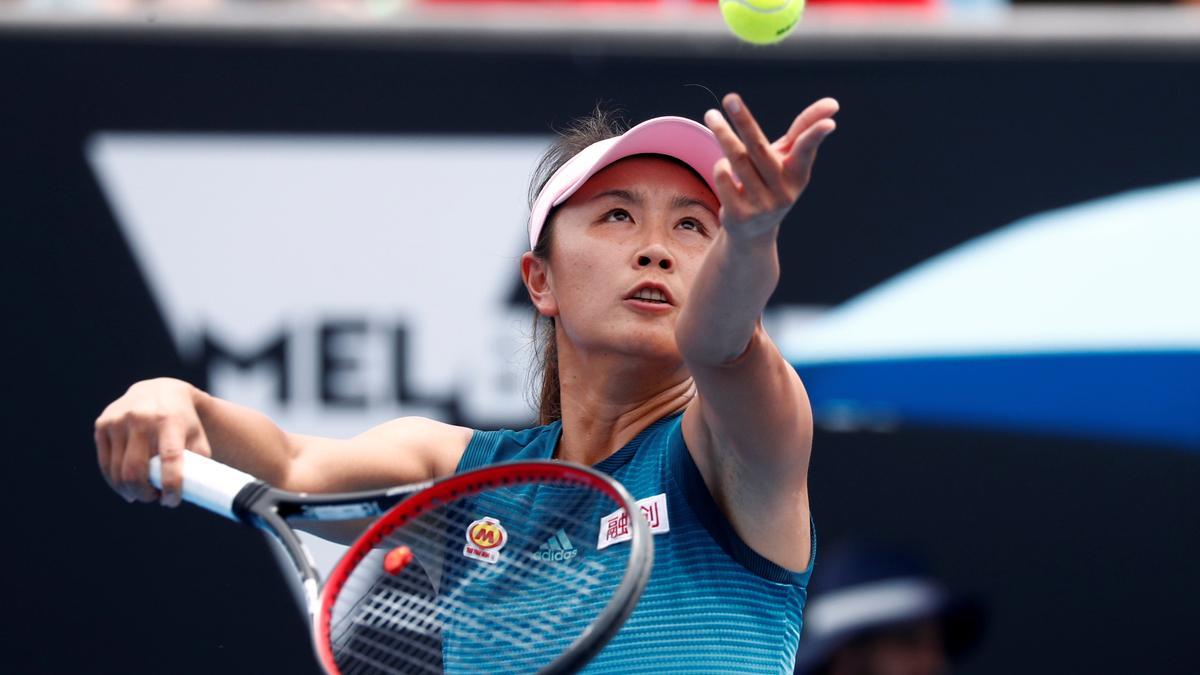 La tenista china Peng Shuai, en enero de 2019, durante el abierto de Australia.