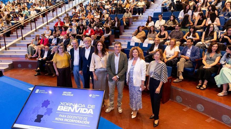 Acto de bienvenida celebrado en Santiago
