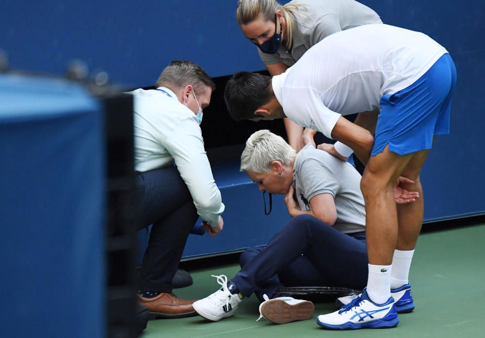 Las disculpas y la descalificación de Djokovic