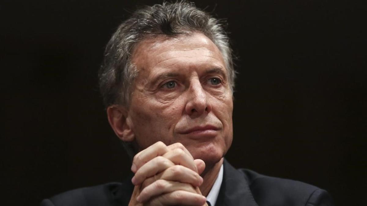 El presidente argentino Mauricio Macri.