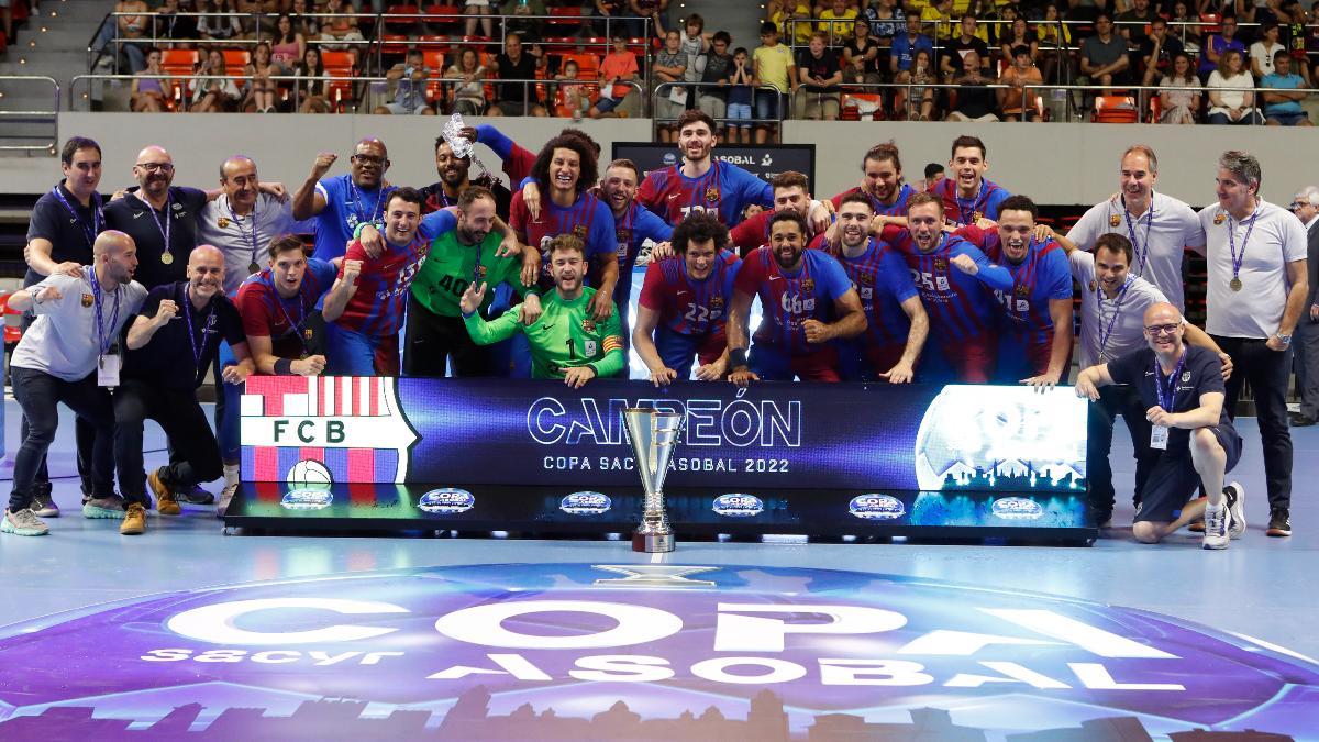 El Barça es el vigente campeón de la Copa ASOBAL