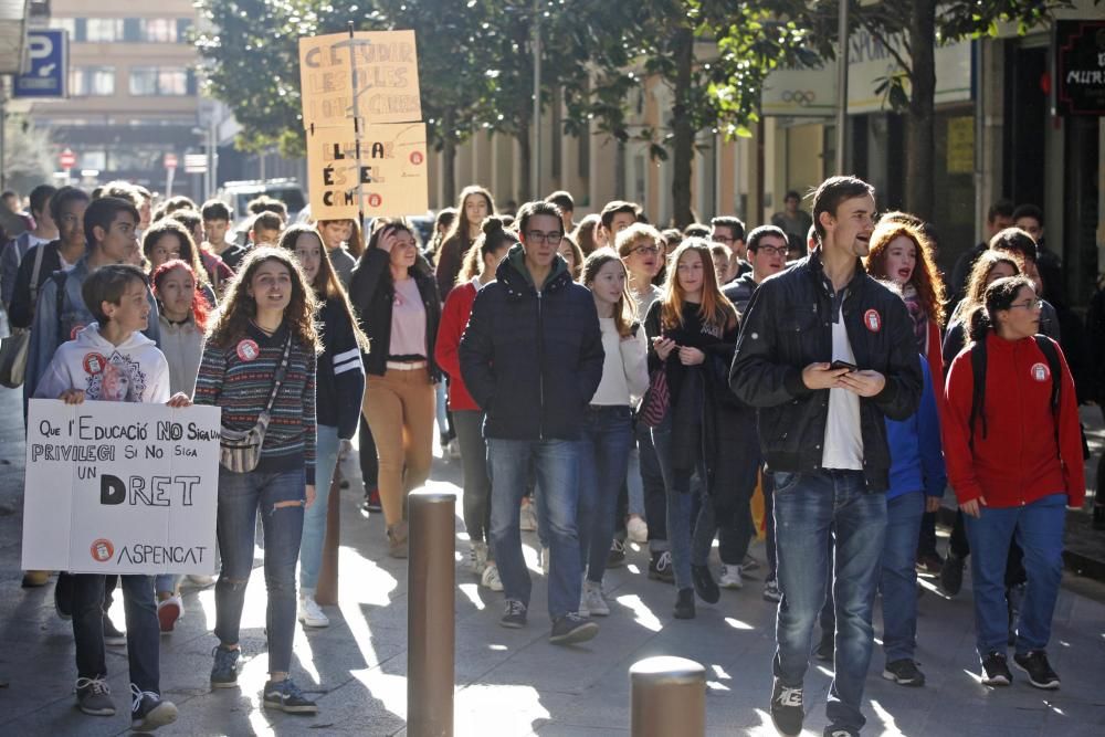 Segona vaga contra les revàlides a Girona