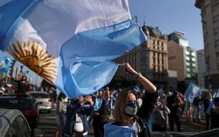 Continúan las protestas en Argentina en contra de Alberto Fernández