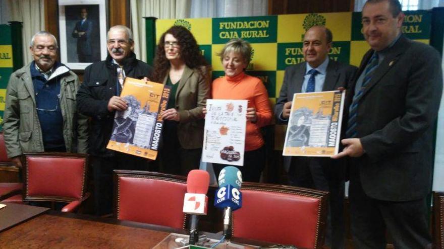 Presentación del magosto que se celebra el domingo en Villarabo