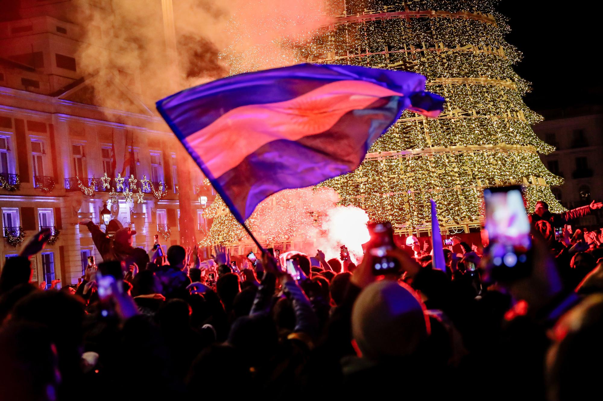 Celebraciones en Madrid.