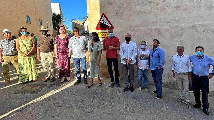 Una calle en Búger para Antoni Caimari