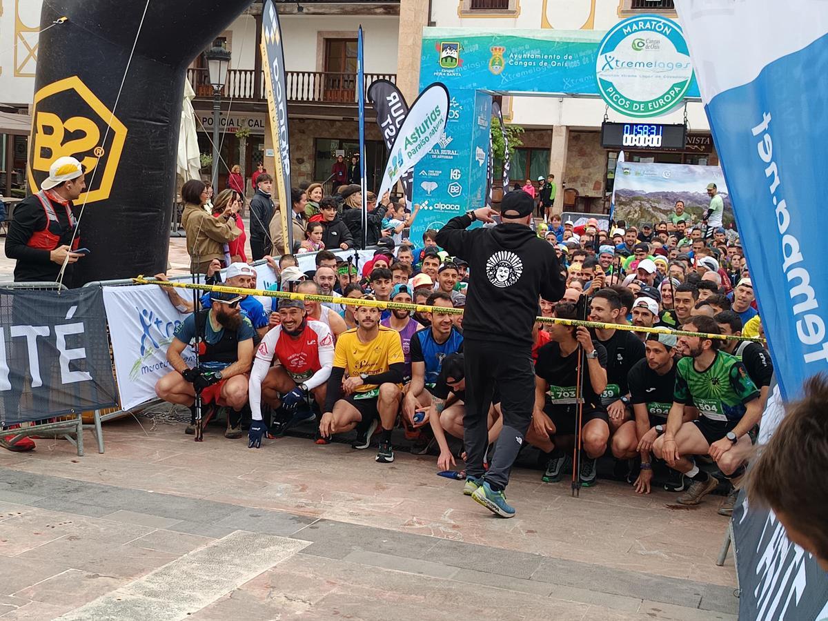 Instantes previos a la salida del Trail Xtreme.