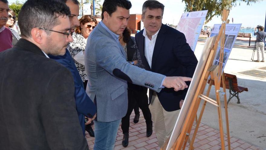 Visita al nuevo dispositivo en Santiago de la Ribera.