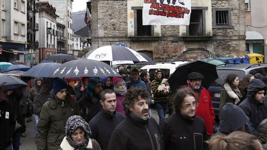 Concentración en Alsasua.