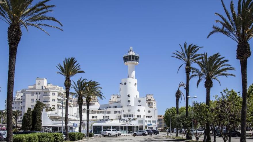 L&#039;espai on es construirà l&#039;aparcament a la zona portuària.