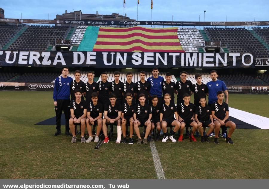 Presentación del fútbol base del CD Castellón 2018-19