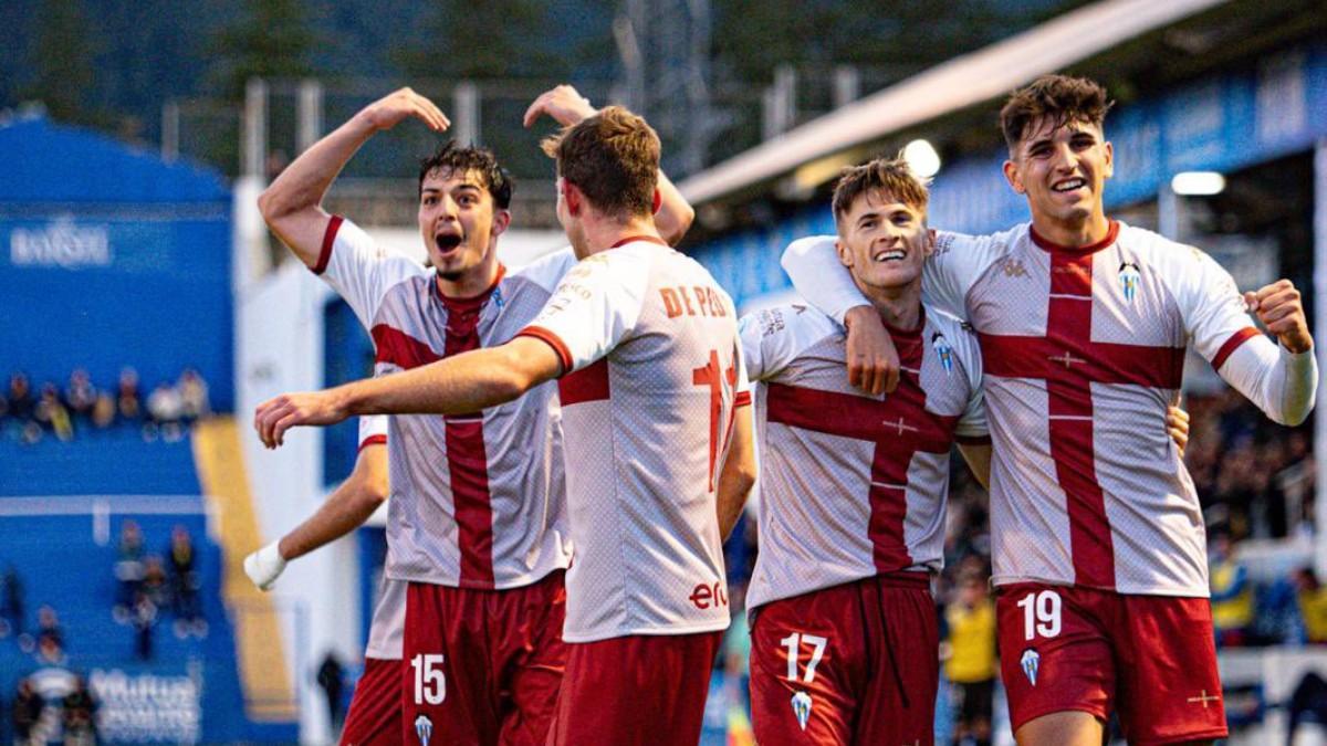 Chinchilla marcó el 1-0 de su equipo ante el Barça Atlètic