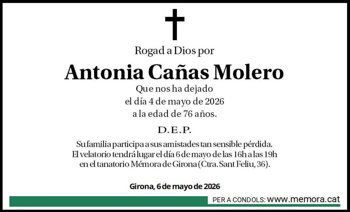 Antonia Cañas