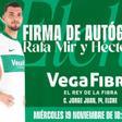 Rafa Mir y Héctor Fort firmarán autógrafos este miércoles