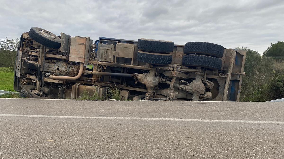 El vehículo accidentado.