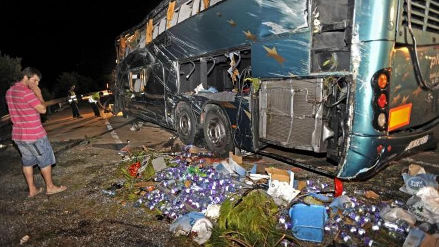 Trágico accidente con seis muertos en San Pol de Mar