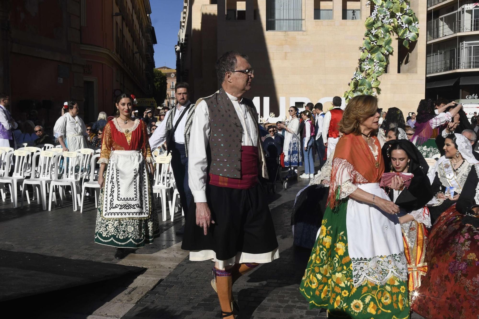 Misa huertana y procesión con la Virgen de la Fuensanta en el Bando de la Huerta