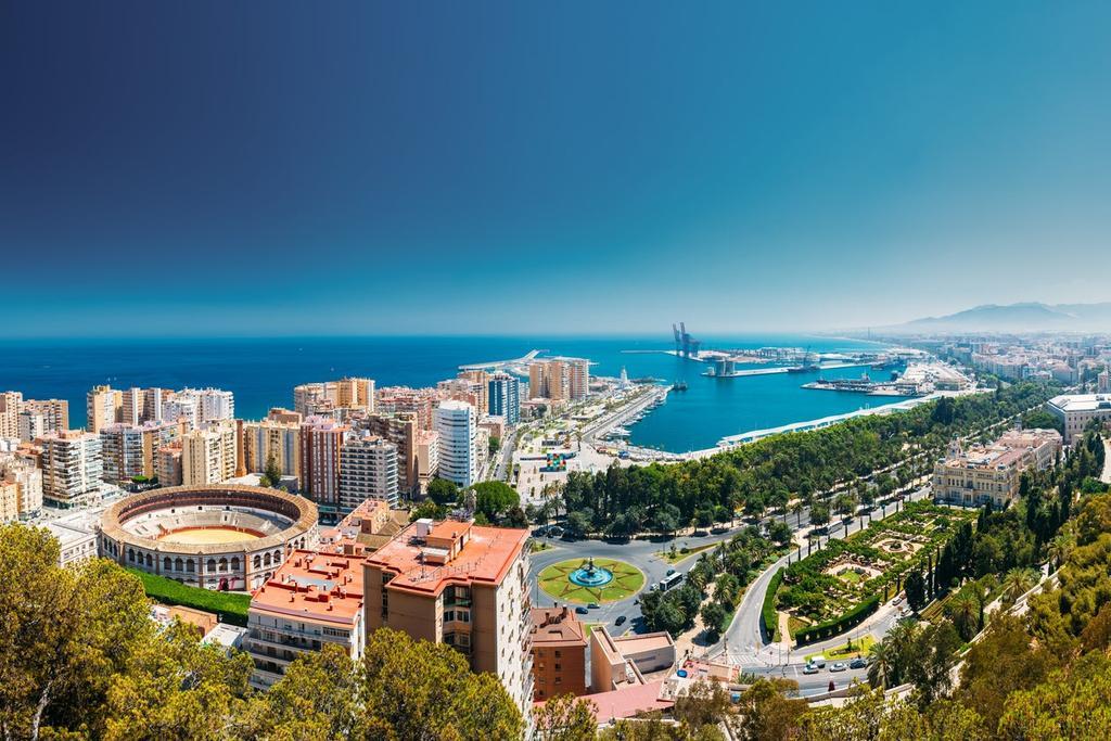 Vista de Málaga.