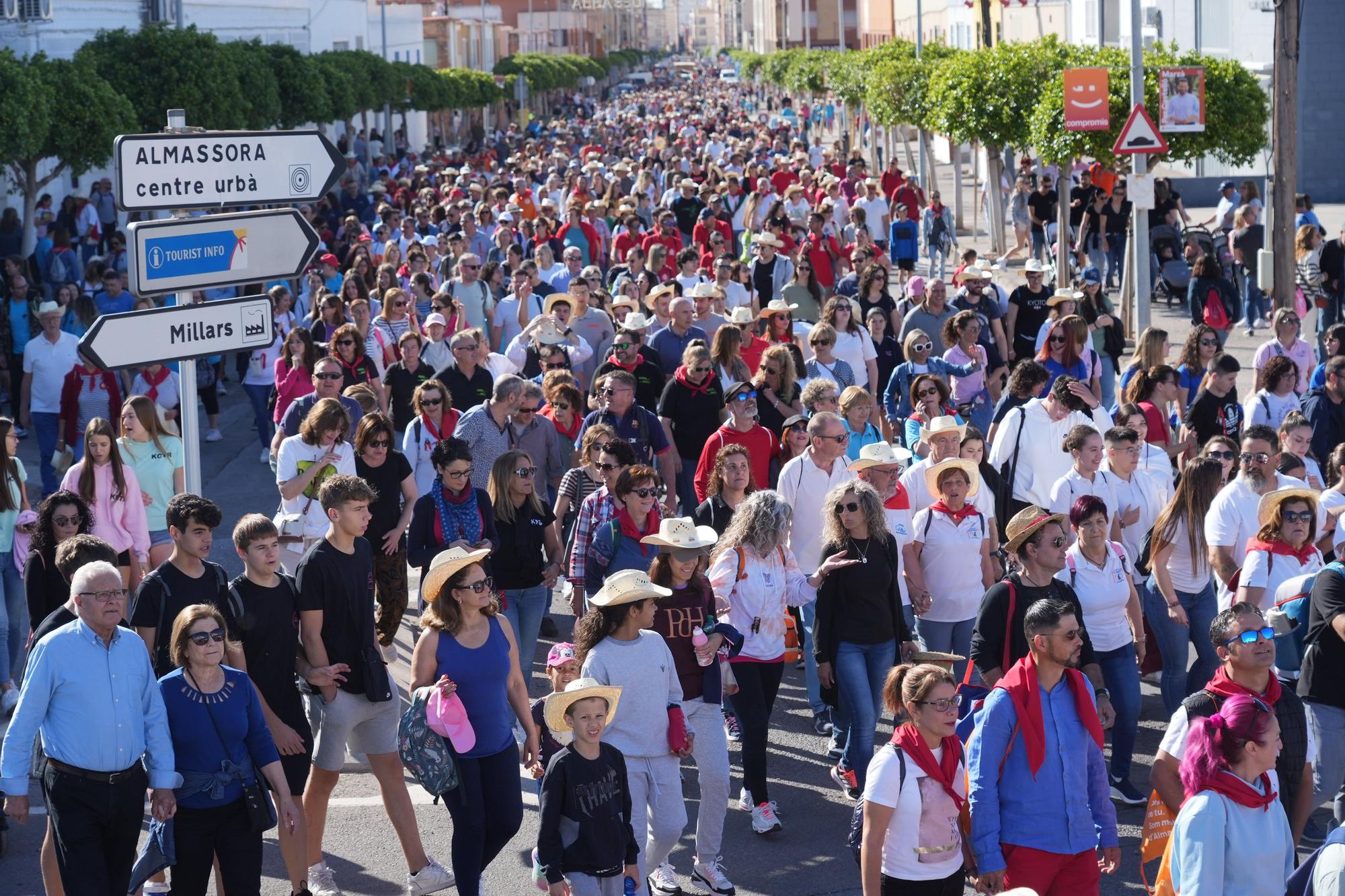 Fiestas de Almassora 2023: Las mejores imágenes de la romería a Santa Quitèria