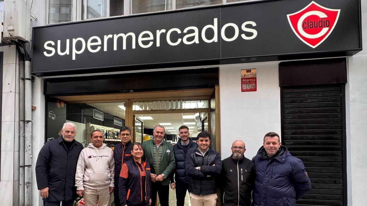 Nuevo supermercado Claudio en la plaza Tornos.