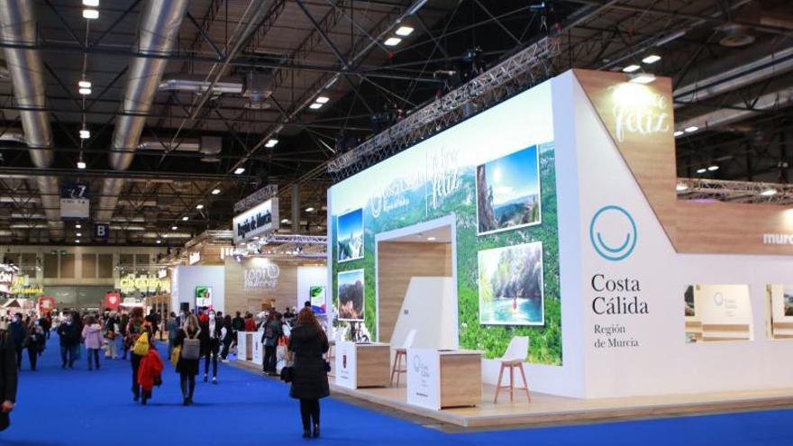 Stand de la Región de 
Murcia en Fitur. carm