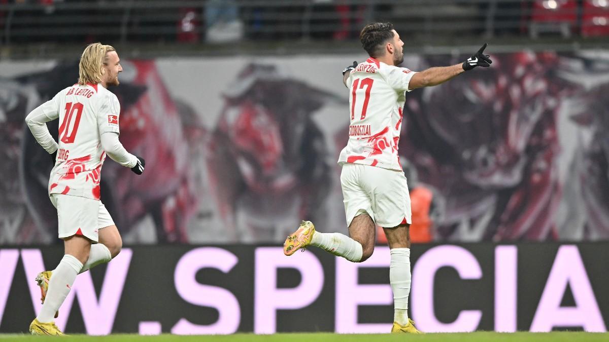 Szoboszlai marcó los dos goles del Leipzig en la victoria sobre el Stuttgart