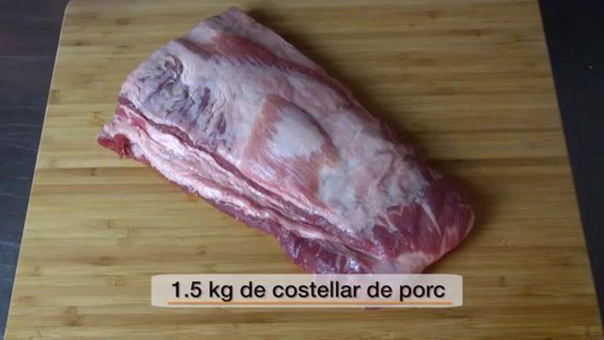 La cuina d'Espai6: Costelles de porc adobades.