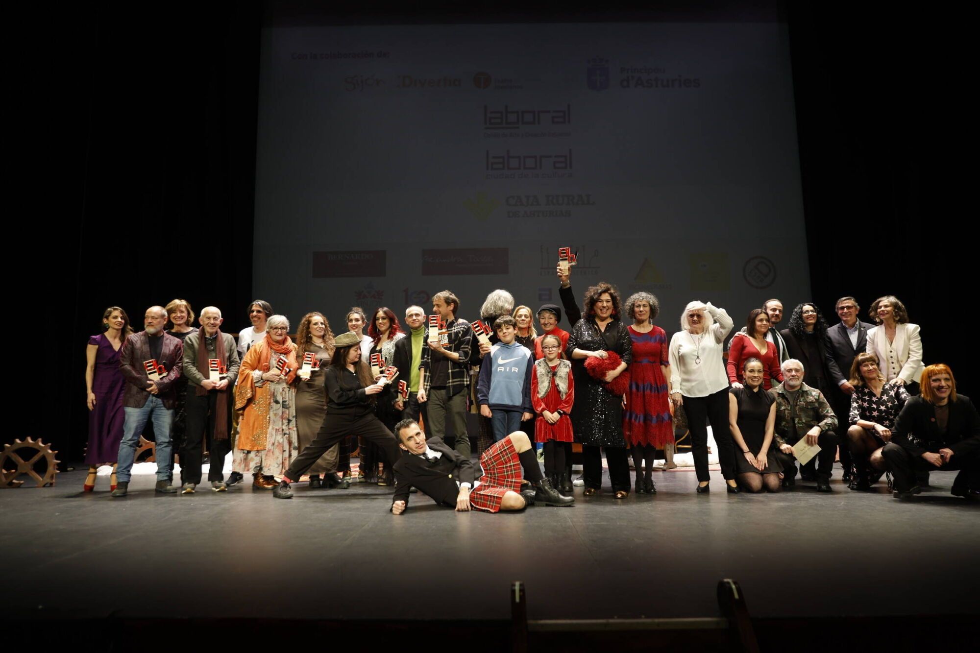 EN IMÁGENES: La entrega de los premios "Oh!" del teatro asturiano