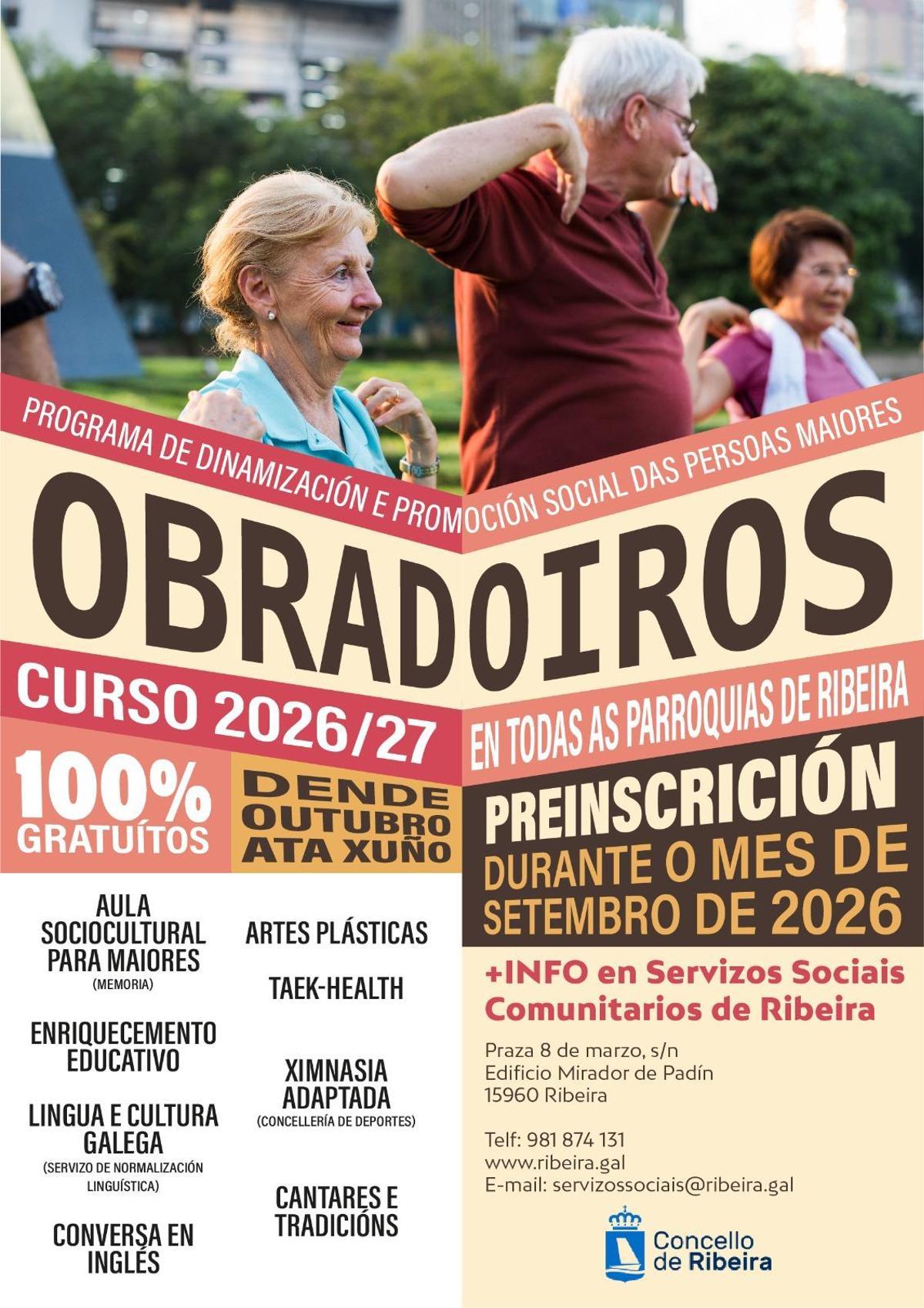 Cartel promocional do programa.