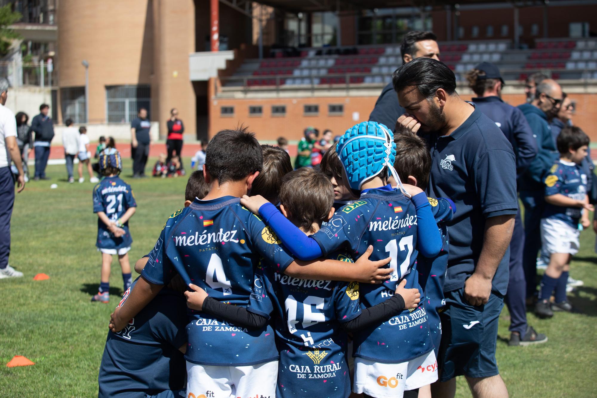 GALERÍA | El rugby más puro brilla con la "II Jornada de canteras Ciudad de Zamora"