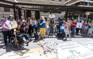 Marcha en Alicante por la visibilidad de enfermos de síndrome químico o covid persistente