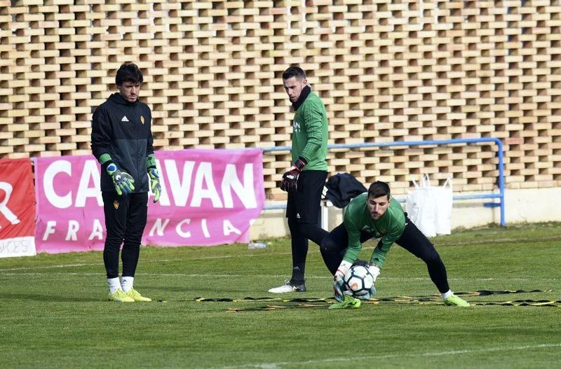 Entrenamiento del Real Zaragoza