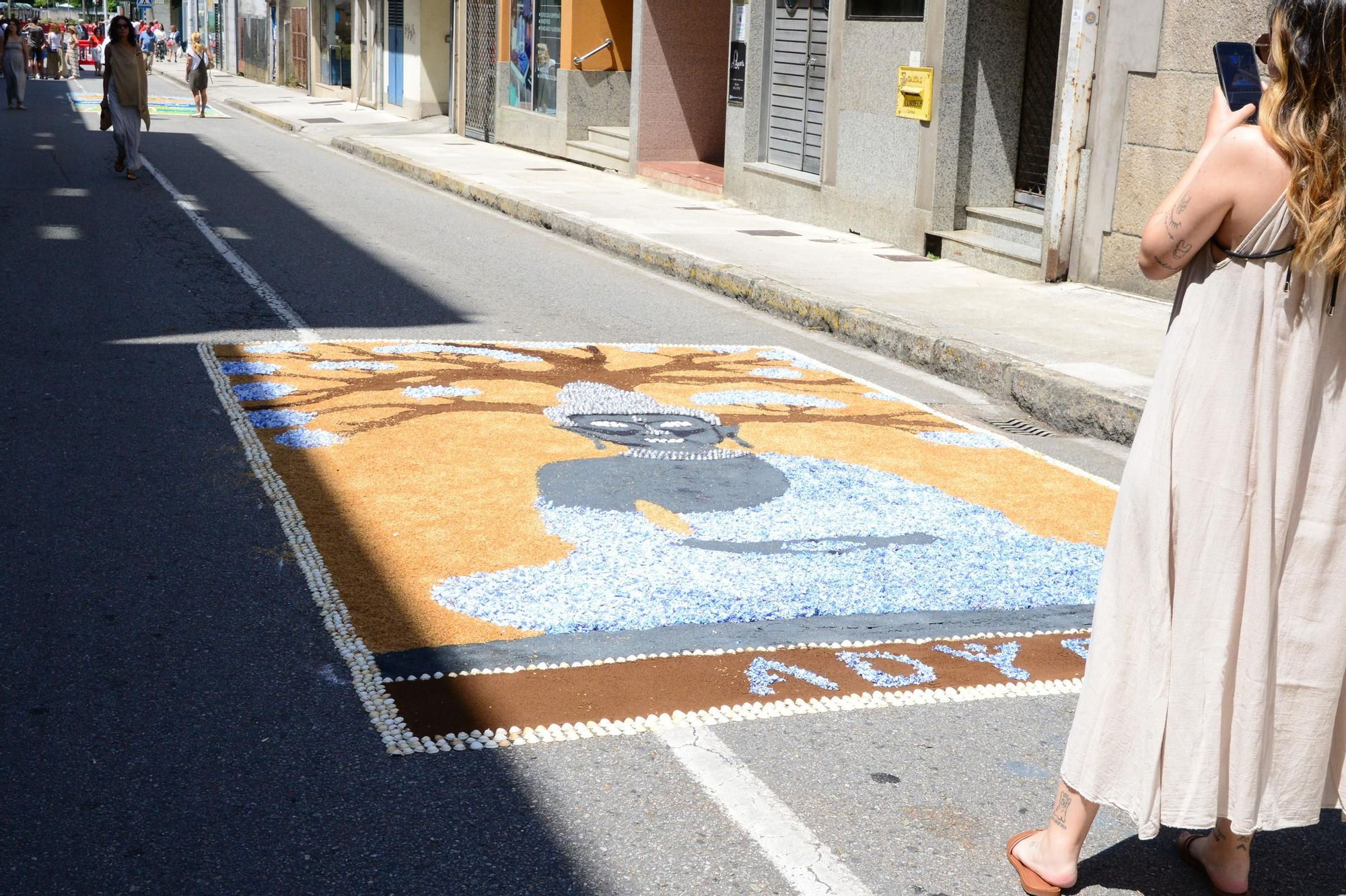 La fiesta de las alfombras florales del Corpus en Bueu (III)