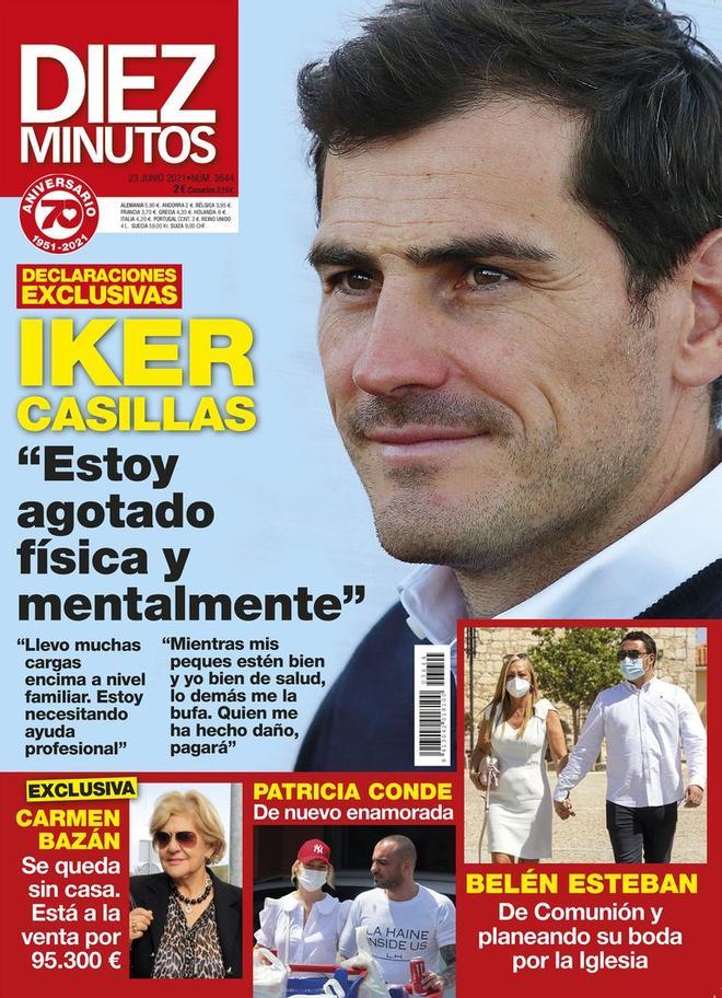 Portada de Diez Minutos del 16 de junio de 2021