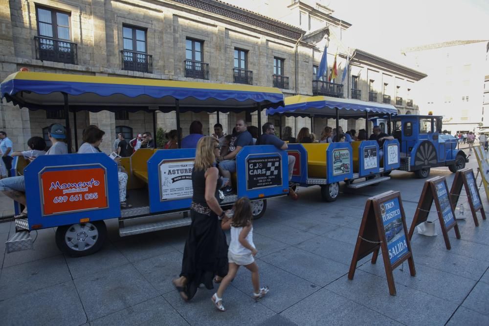 Viaje en el tren turístico