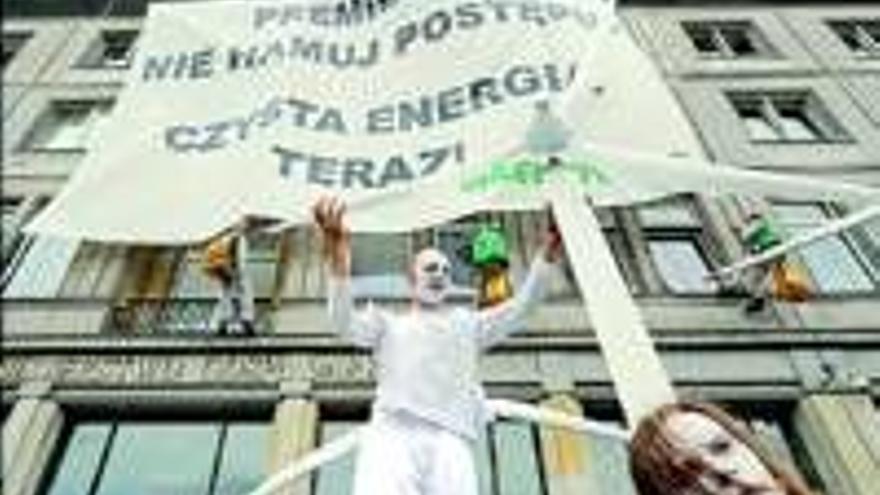 Protestas a favor de las energías alternativas
