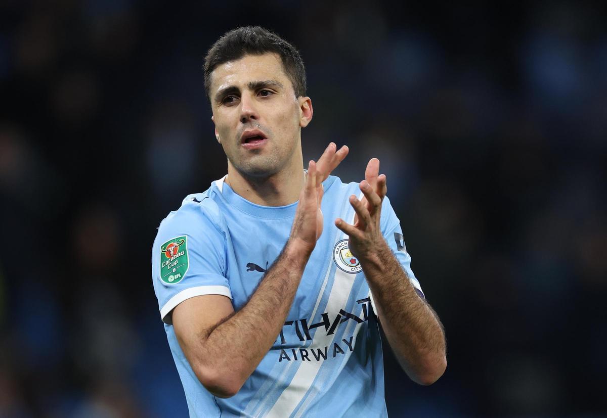 Rodri Hernández, jugador del Manchester City