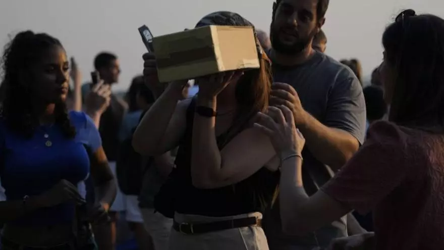 VÍDEO | Cien años de espera para ver un eclipse total en Benavente