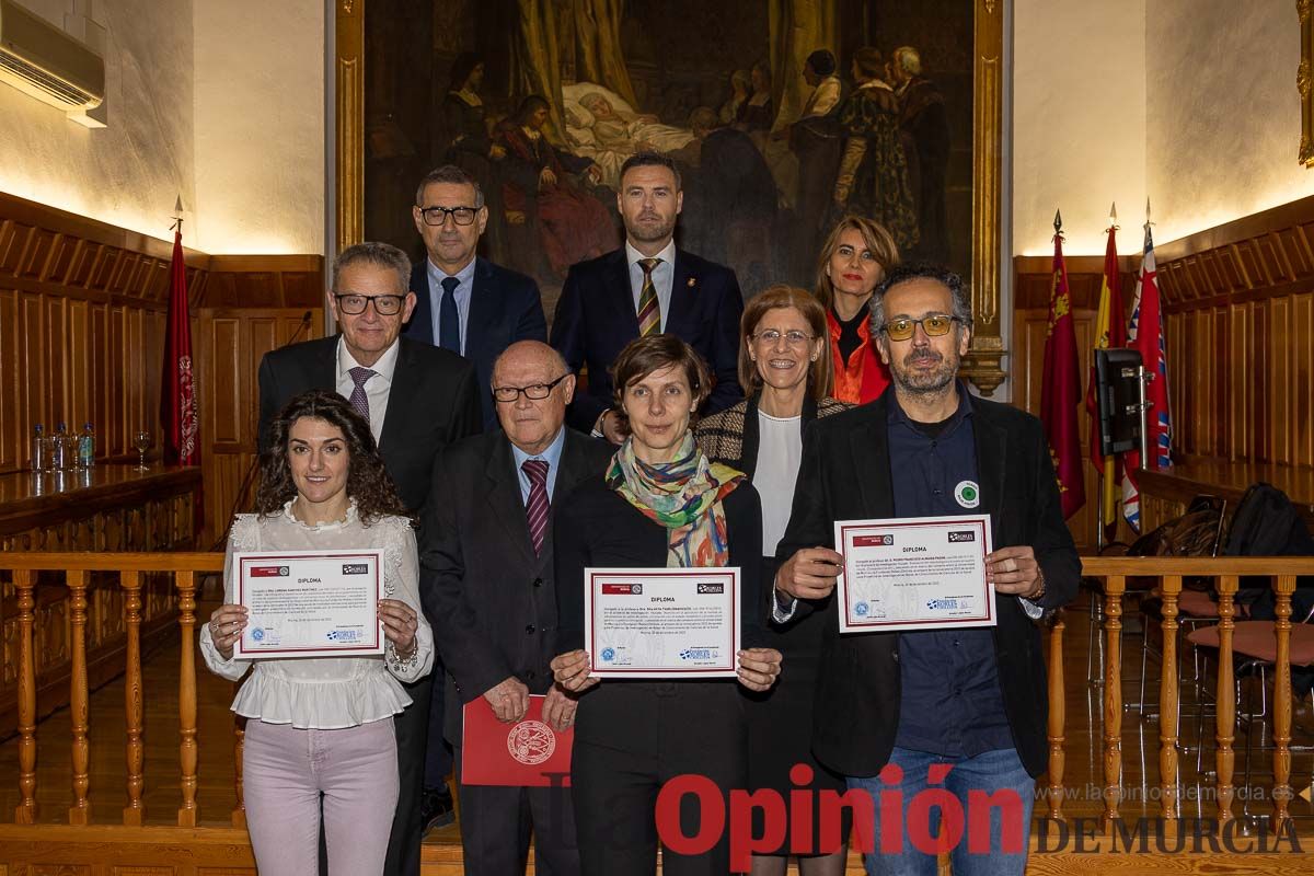 Entrega de los premios Robles Chillida en Caravaca