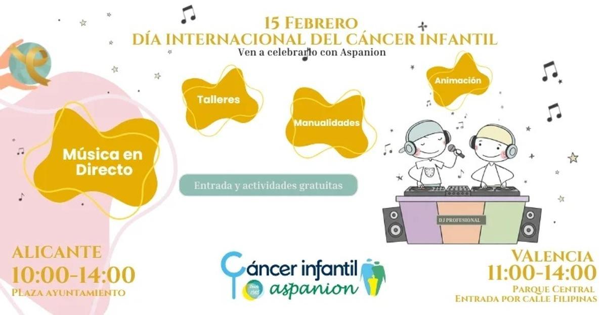 15 de febrero, Día Internacional del Cáncer Infantil